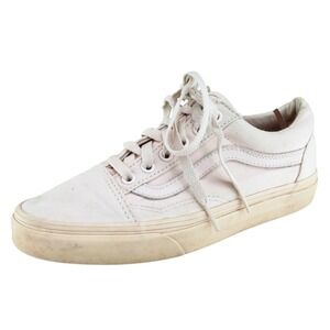VANS Women Size 6.5‎ M Shoes Pink Skateboarding Fabric 721278